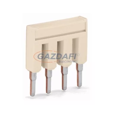 WAGO áthidaló csatlakozó világos szürke 2001-404