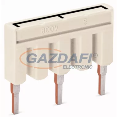 WAGO delta jumper világos szürke 2001-406-020-000