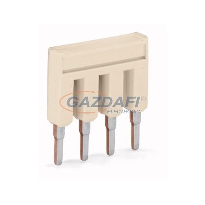 WAGO áthidaló csatlakozó világos szürke 2001-434