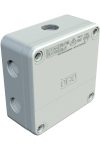 OBO 2001861 B 9 T M NL Cable junction box with 3 glands 110x110x50mm light gray IP67 polypropylene