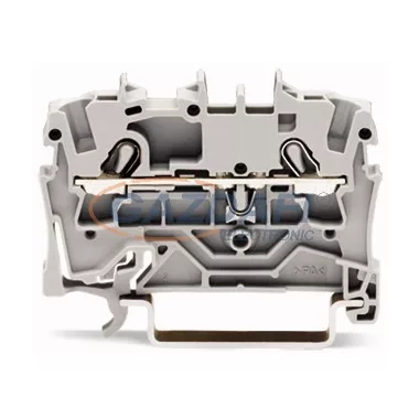 WAGO 2-vezetékes csatlakozóblokk szürke 2002-1201