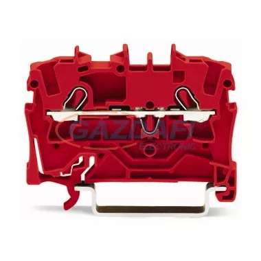 WAGO 2-vezetékes csatlakozóblokk piros 2002-1203