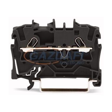 WAGO 2-vezetékes csatlakozóblokk fekete 2002-1205