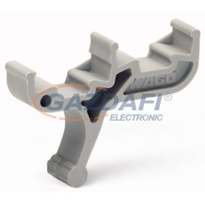 WAGO Dupla fedélzeti marker hordozó szürke 2002-121