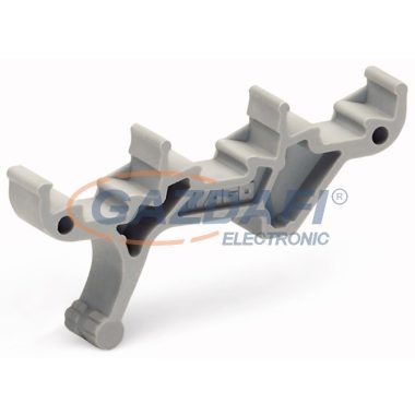 WAGO Hármas fedélzeti marker hordozó szürke 2002-131