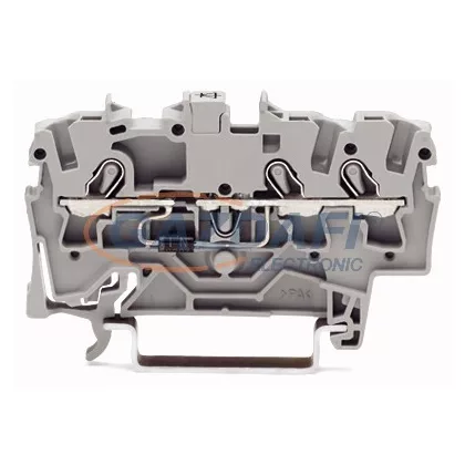   WAGO 3-vezetékes csatlakozóblokk szürke 2002-1311-1000-410