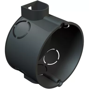 OBO 2003015 UG 60 D Szerelvénydoboz vakolat alatti ø60mm, H40mm fekete IP20 polisztirol