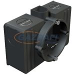   OBO 2003023 UG 60 VK Carcasă / cutie de joncțiune incastrat 70x110x48mm negru IP20 polistiren