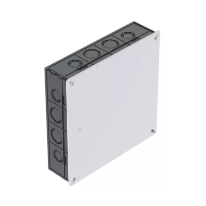  OBO 2003136 UV 250 K Junction box under plaster 250x250x65mm black IP20 polystyrene