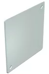 OBO 2003244 UV 100 D Dobozfedél vakolat alatti 114x114x1,5mm fehér polisztirol