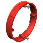 OBO 2003287 UG 60 PA 12 Vakolatkiegyenlítő Gyűrű vakolat alatti ø60mm, H12mm piros IP20 po