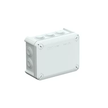 OBO 2007077 T 100 Cable junction box with inlet openings 150x116x67mm polypropylene