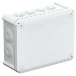   OBO 2007093 T 160 Cable junction box with inlet openings 190x150x77mm Polypropylene, glass fiber reinforced