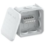   OBO 2007432 T 40 KL Junction box with terminal strip + leads 90x90x52mm polypropylene