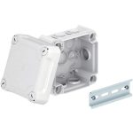   OBO 2007710 T 60 HD LGR Junction box with raised cover 114x114x76mm light gray Polypropylene / Polycarbonate