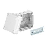   OBO 2007710 T 60 HD LGR Cutie de joncțiune cu capac inaltat 114x114x76mm gri deschis Polipropilenă / policarbonat