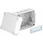   OBO 2007712 T 100 HD LGR Junction box with raised lid 150x116x83mm light gray Polypropylene / Polycarbonate