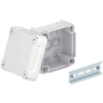   OBO 2007730 T 60 OE HD LGR Junction box with raised cover 114x114x76mm light gray Polypropylene / Polycarbonate