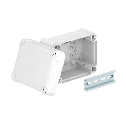   OBO 2007732 T 100 OE HD LGR Junction box with raised lid 150x116x83mm light gray Polypropylene / Polycarbonate