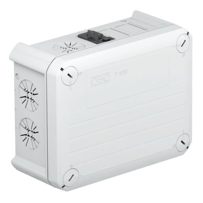   OBO 2007870 T100 WS 1S3 3S3A Leágazódoboz Wieland csatlakozóval 1S4+3B3 150x116x67mm polipropilén