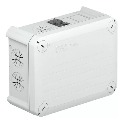 OBO 2007876 T100 WS 1S3 2S3D Leágazódoboz Wieland csatlakozóval 1S3+2B3 150x116x67mm polip