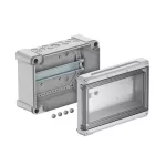   OBO 2008872 Tablou de distributie PC 12L SDB pentru 12 TE, fără bloc bornă 290x205x130mm policarbonat gri deschis