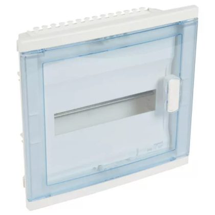   LEGRAND 201421 Nedbox recessed distributor 1s 14m with transparent plastic door