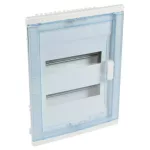 LEGRAND 201422 Nedbox süllyesztett kiselosztó,2s 28m átlátszó műanyag ajtóval