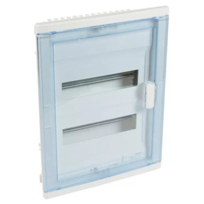 LEGRAND 201422 Nedbox süllyesztett kiselosztó,2s 28m átlátszó műanyag ajtóval