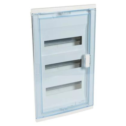   LEGRAND 201423 Nedbox recessed distributor, 3s 42m with transparent plastic door