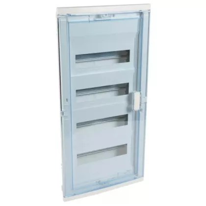   LEGRAND 201424 Nedbox recessed distributor, 4s 56m with transparent plastic door