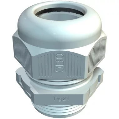 OBO 2022648 V-TEC PG13.5 SGR Tömszelence PG13,5 ezüstszürke IP68 poliamid