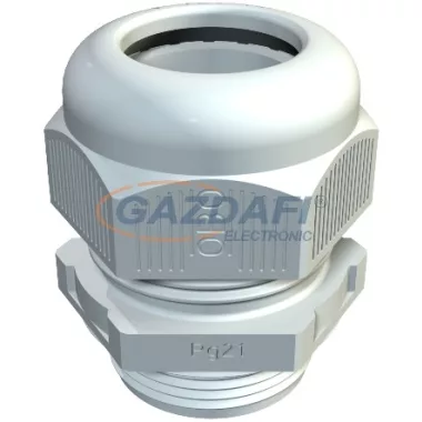 OBO 2024861 V-TEC KA PG16LGR Tömszelence rövid csatlakozómenettel PG16 világosszürke IP68 poliamid