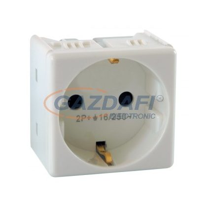 ELMARK "Life style" süllyesztett dugalj, fehér