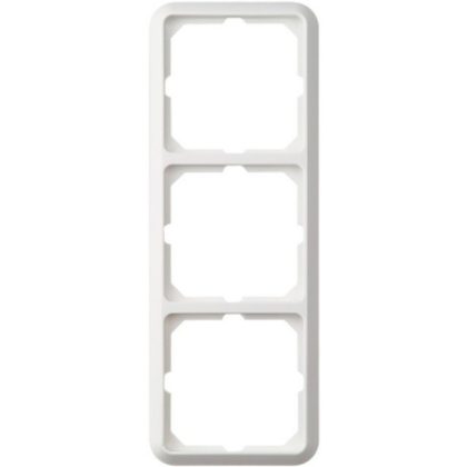 SCHNEIDER/ELSO 204304 Hármas keret, fehér