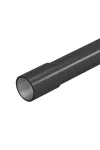 OBO 2046503 SM32W SW Acél Páncélcső menetes véggel 3000mm M32 PES50 - Polyester/Epoxid fekete [FAD]