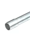 OBO 2046863 SM25W G Acél Páncélcső menetes véggel 3000mm M25x1,5 galvanikusan horganyzott acél [FAD]