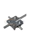 K. Keresztkötés kapocs "SK", d=8-10mm, 4xM8