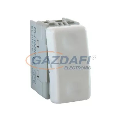   ELMARK "Life style" süllyesztett keresztkapcsoló, fehér