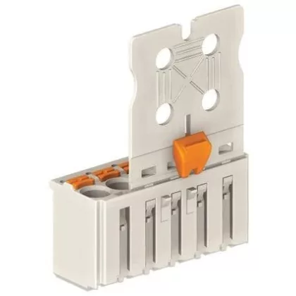   WAGO anyacsatlakozó kábelrögzítő lappal szürke 2092-1102-002-000