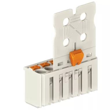 WAGO anyacsatlakozó kábelrögzítő lappal szürke 2092-1105-002-000