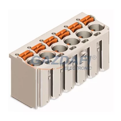 WAGO anyacsatlakozó szürke 2092-1124-000-1000