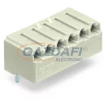 WAGO csatlakozó kábelrögzítő lappal szürke 2092-1322