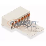   WAGO anyacsatlakozó kábelrögzítő lappal szürke 2092-1352