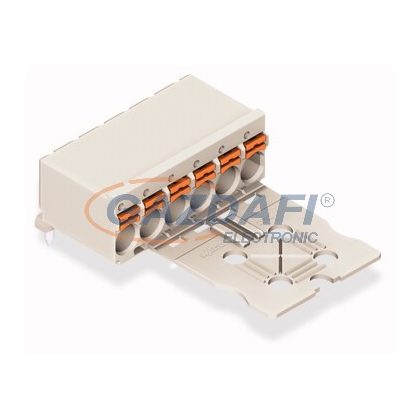   WAGO eCom csatlakozó kábelrögzítő lappal szürke 2092-1358