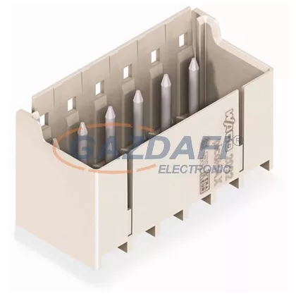 WAGO tüskés apa csatlakozó szürke 2092-1408-200-000