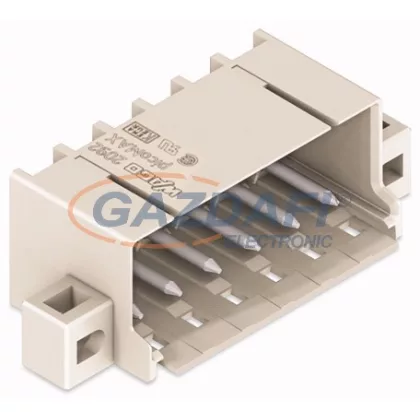 WAGO tüskés apa csatlakozó szürke 2092-1425-005-000