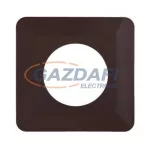   ELEKTRO-PLAST 2100-04 univerzális tapétavédő keret, barna, 131x131x3mm