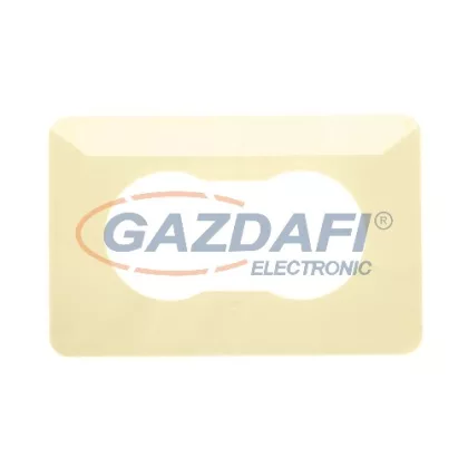   ELEKTRO-PLAST 2100-21 univerzális tapétavédő kettes keret, krém, 131x203x3mm