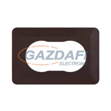 ELEKTRO-PLAST 2100-24 univerzális tapétavédő kettes keret, barna, 131x203x3mm